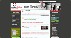 Desktop Screenshot of euskarabidea.es